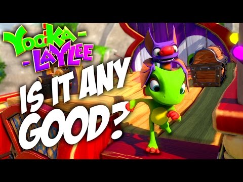 Yooka-Laylee - IS IT GOOD? | Let's Play Yooka-Laylee Gameplay