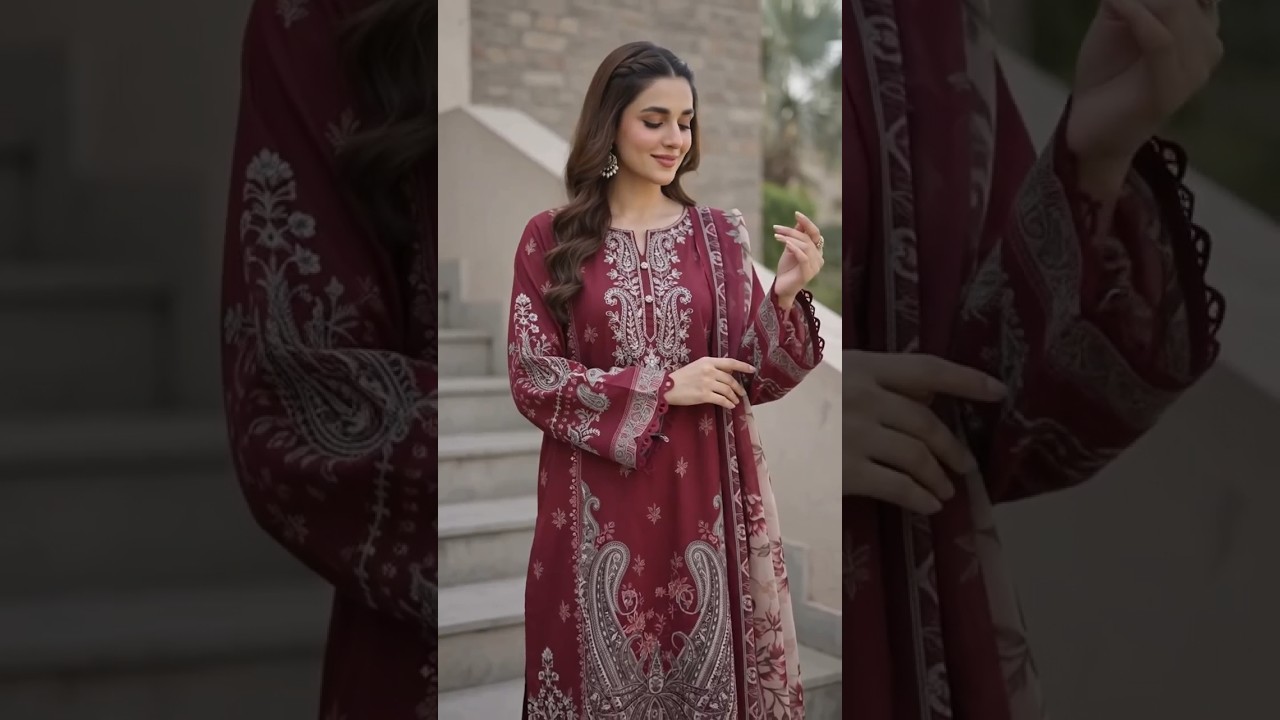 Pakistani pure cotton suit! #fashion #newcollection #shorts #summerwearcollection