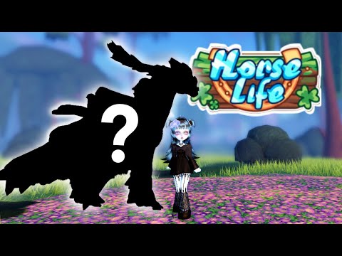 Breeding my dream GLOW Flora in Roblox Horse Life!
