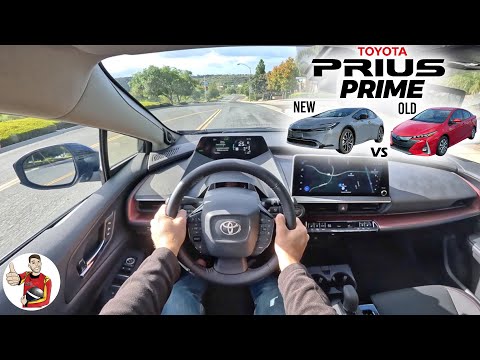 The 2023 Toyota Prius Prime is Plug’n Great! (POV First Drive of Old + New Model)