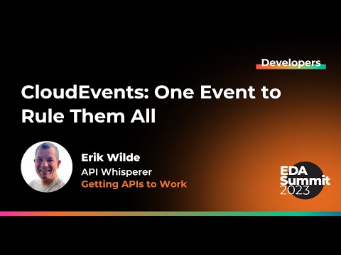 CloudEvents: One Event to Rule Them All