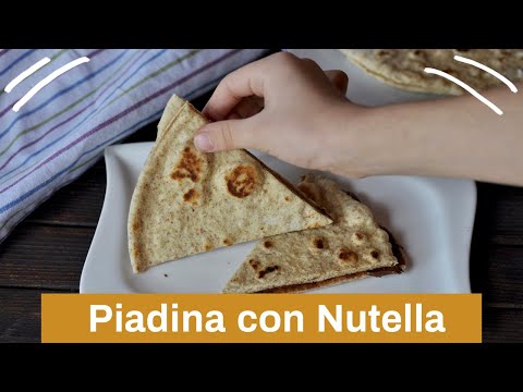 Piadina con Nutella