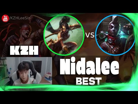 🔴 KZH Nidalee vs Ekko Jungle 1000 LP  (Best Lee Sin) - KZH Lee Sin Guide
