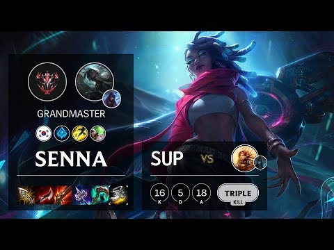 Senna Support vs Leona - KR Grandmaster Patch 10.12