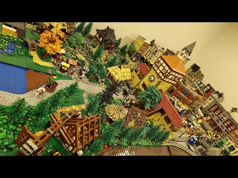 Brick City Teil 100 - Riesengroßer Bauvortschritt am Freilichtmuseum mit einem neuen Gebäude