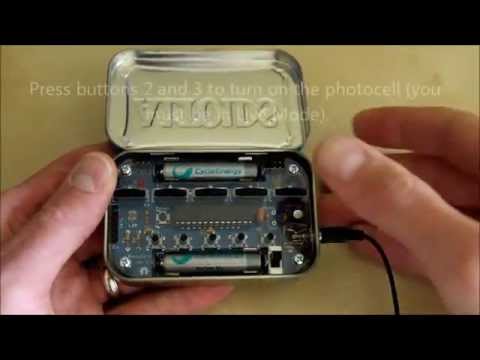 MintySynth 2.0 Photocell Demo