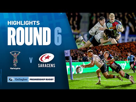Harlequins v Saracens - HIGHLIGHTS | One-Sided London Derby! | Gallagher Premiership 2023/24