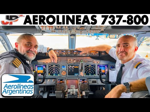 Flying to the “End of the World” in Aerolineas 737 Cockpit