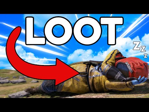 He logged off with all his loot - Rust