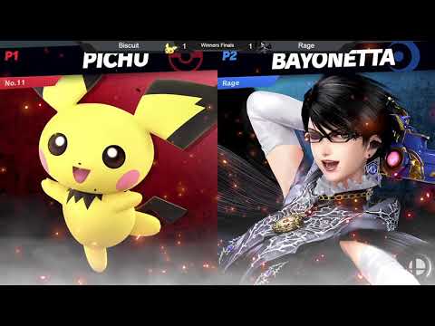 USK7 Winners Finals - Biscuit (Pichu) vs Rage (Bayonetta) - Smash Ultimate