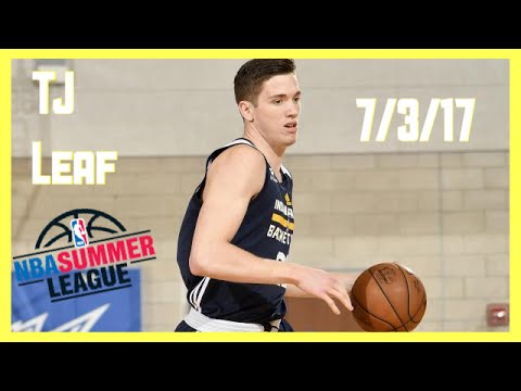 TJ Leaf (Pacers) Full Highlights vs Heat |7.3.17|  19Pts