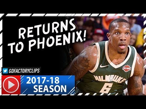 Eric Bledsoe Full Highlights vs Suns (2017.11.22) - 30 Pts, 7 Ast, The Return!