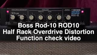 Boss ROD-10 Over Drive / Distortion - What To Know & Where To Buy