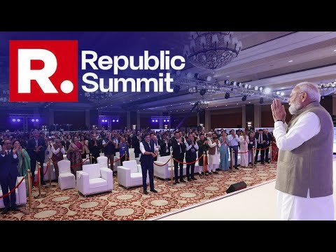 PM Modi participates in Republic Summit