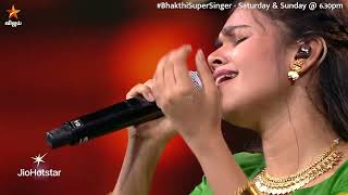 Download lagu Glimpse Of Kamatchi Ammanukku song by #Moushmi 😍🙏 | Bhakthi Super Singer | Episode Promo mp3