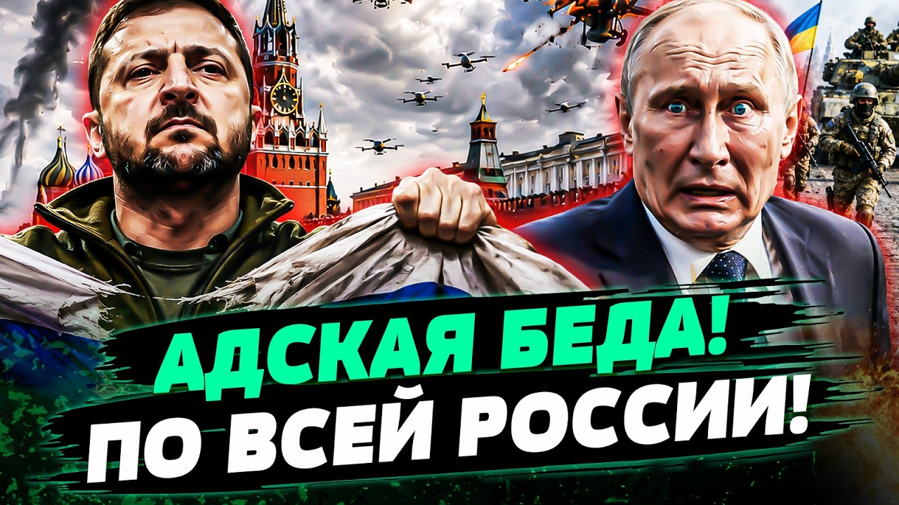 💥ШОК! ПУТИН ПОТЕРЯЛ СОЗНАНИЕ ОТ ИСПУГА! ГОРЯЧИЙ ПОДАРОК ОТ ВСУ ВОРВАЛСЯ: КРЕ