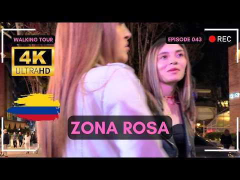 Many Single Ladies at Bogota's Nightlife District 🇨🇴 Chapinero ZONA ROSA Walking Tour