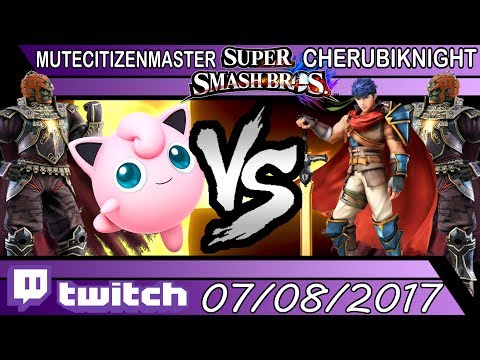[SSB4] MuteCitizenMaster vs CherubiKnighT - Best Of 3 - Smash Wii U #3