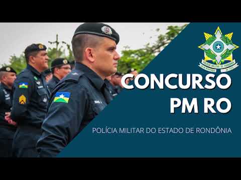 SAIU EDITAL DO CONCURSO DA PM RO