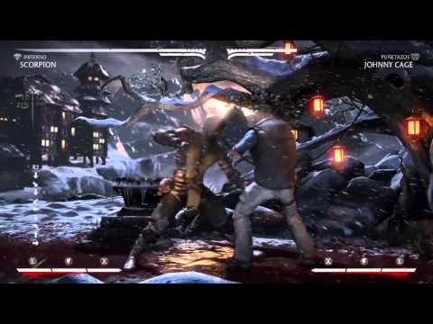 Combos Scorpion MKX Nukenin Tab