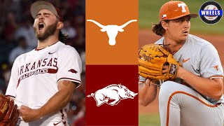 #1 Texas vs #11 Arkansas (G1) | 2025 College Baseball Highlights