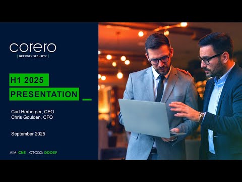 Corero Network Security - Interim Results