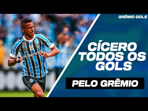 TODOS os GOLS DE CÍCERO PELO GRÊMIO
