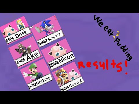 We Eat 3 Pudding - Results!