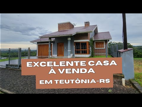 🏡 Casa à Venda em Teutônia, Rio Grande do Sul 🏡