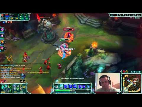 S5 Ranked platinum - Hecarim top vs Nasus.