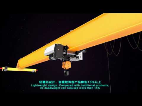 How single girder overhead crane works