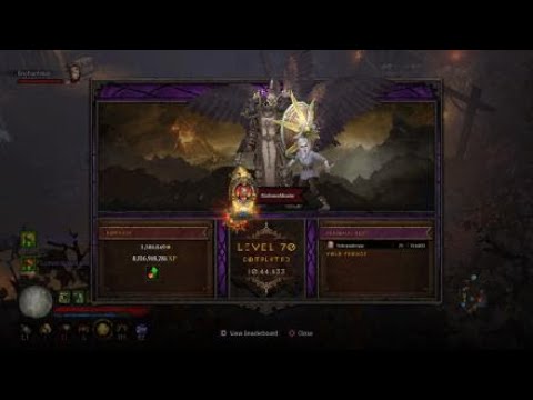 Diablo III: Reaper of Souls – Blessed Hammer Crusader GR70 Season 12