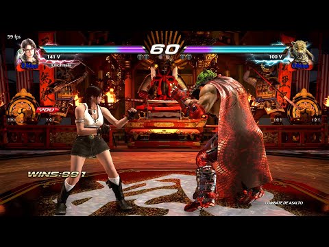 L7 47_5 Julia Chan Ryona VS King - Tekken 7 ( Uchiha x24 ) Gameplay PC RX 570 8G