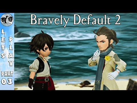 Let's Play Bravely Default 2 Part 3 [PC] Lady Emma & Elvis (Blind)