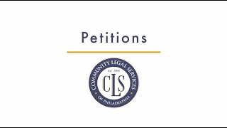 Petitions