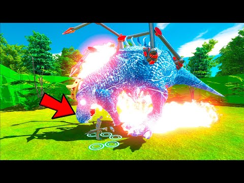 ⚔️ FPS AVATAR VS ASTRO T-REX ALL WEAPONS DEATH RUN - Animal Revolt Battle Simulator