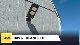 Stop Draining Your Batteries! 5 Off-Grid Energy Tips