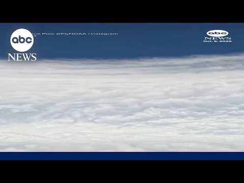 NOAA 'hurricane hunters' collect data on Hurricane Isaias from the sky