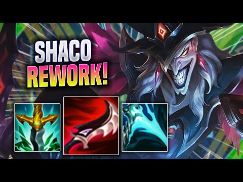 KOREAN CHALLENGER TRIES SHACO WITH NEW REWORK! - Korean Challenger Plays Shaco JUNGLE vs Lee Sin!