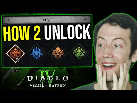 Diablo 4 - UNLOCKING SPIRIT HALL: SPIRITBORN CLASS QUEST