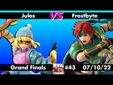 RVA Smash #43: Jules (Min Min) vs Frostbyte (Roy) - GRAND FINALS - Super Smash Bros Ultimate SSBU