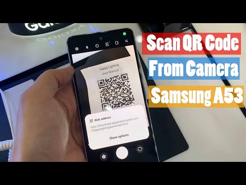 How To Scan QR Code From Camera on Samsung Galaxy A53