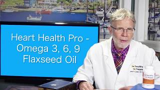 Be Healthy! Be Happy! Heart Health Pro - Omega 3, 6, 9 Flaxseed Oil