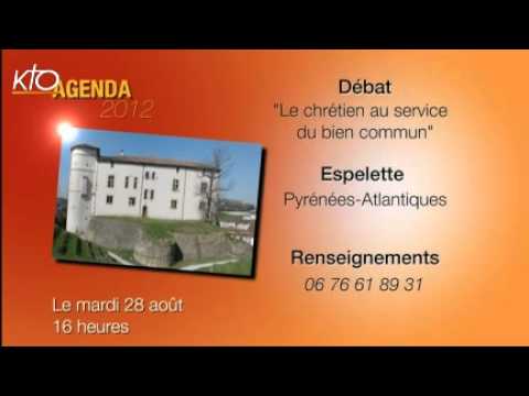 Agenda du 11 au 24 août 2012