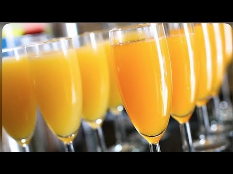 How to Make A Mimosa! The Best Mimosa Recipe - Classic Mimosa Cocktail