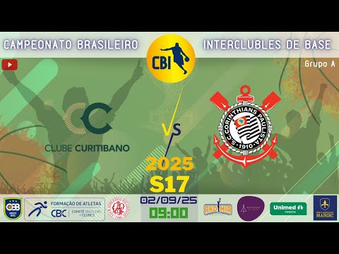 Clube Curitibano (PR) X Corinthians (SP) - CBI U17 2025 - Grupo A - Basquete Masculino