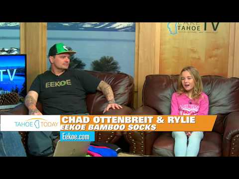 Tahoe Today In-Studio: Eekoe Bamboo Socks, with Chad Ottenbreit & Rylie