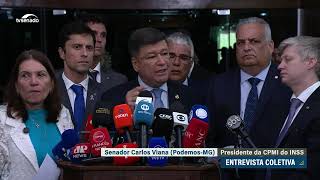 Carlos Viana repercute decisão de Flávio Dino do STF sobre CPMI do INSS – 4/3/26