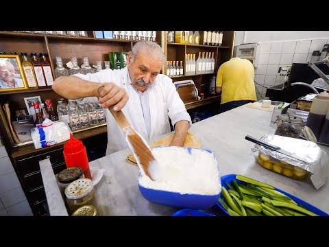 Middle Eastern Food - FAST COOKING SKILLS + Food Tour in Ancient Baalbek, Lebanon!