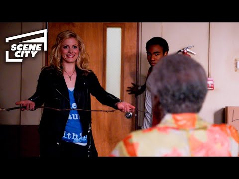 Britta Gets Spanked | Community (Gillian Jacobs, Donald Glover, Joel McHale)